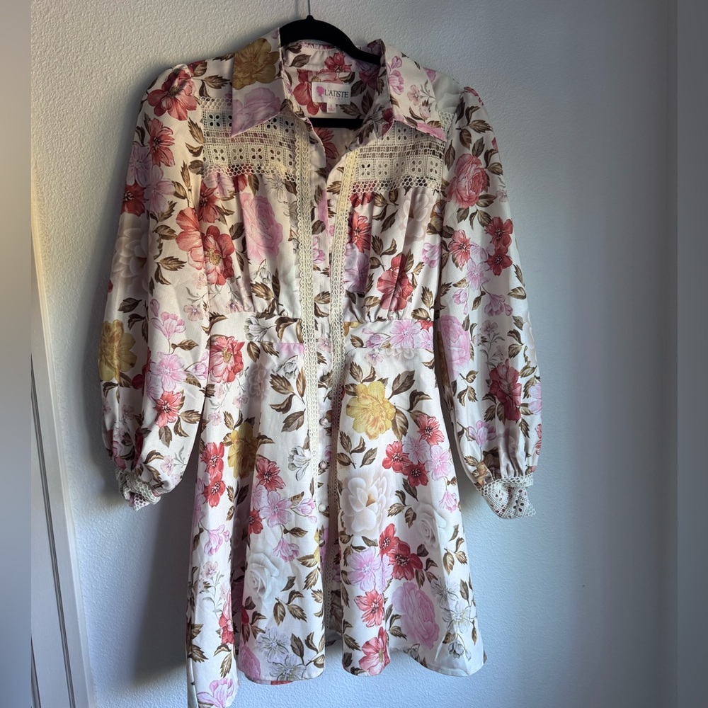 Zimmerman dupe fall mini dress